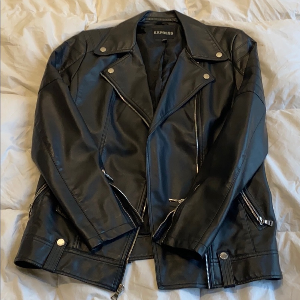 Leather jacket